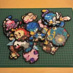 【アイロンビーズ】ポケモン まとめ売り 22体セット
