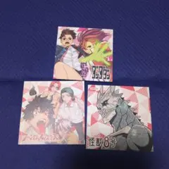 ナツコミ　ツインステッカー 3枚セット