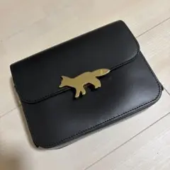 値下げ可【完売品】MAISON KITSUNE EDIEバッグ　プレート小傷あり