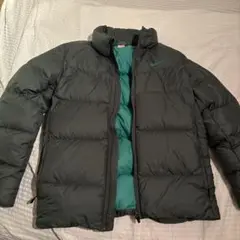 Nike ダウンジャケット Mサイズ グレー/ターコイズ
