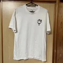 ホワイト イラスト付き Tシャツ 半袖