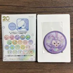 「本日限定価格」ディズニー 20周年 カラフルハピネス ワッペン ステラルー