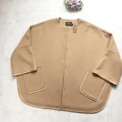 Loropianaネイビー カシミヤポンチョ 2025年最新】Loro Piana レディース ポンチョ・ケープコートの