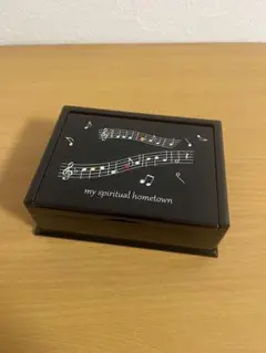 【会津漆器】音符デザイン小物収納ボックス