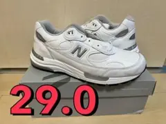 新品 ニューバランス M992WL 29.0㎝ 白 メンズスニーカー 靴