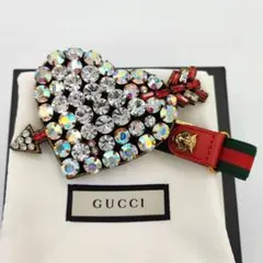未使用に近い✨GUCCIピアスドハートブレスレットキャットタイガーシェリーライン