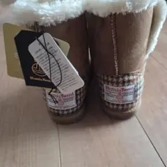 ハリスツイード　しまむらコラボブーツ　未使用品