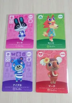amiibo　カード　マーサ　モニカ アイダホ　マーチ