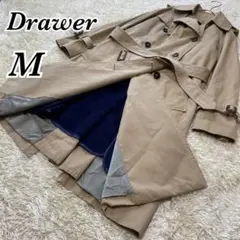 drawer ドゥロワー トレンチコート ベージュ ライナー付き ベージュ