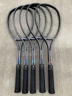 ヨネックス軟式テニスラケット5本セット レックスキングソフト17 まとめ売り