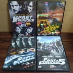 DVD ワイルドスピード シリーズ第2〜5弾　4作品セット　ポストカード5枚付き