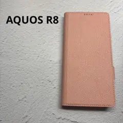 AQUOS R8 手帳型ケース　ピンク