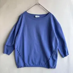 MAX&Co. マックス&コー　レディース　サマーニット　七分袖　S