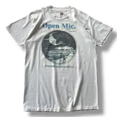 90s~ Open Mic. プリント Tシャツ L フルーツオブザルーム