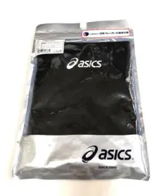 未使用　ASICS バレーボール　ニーサポーター L　ブラック×ホワイト　ひざ