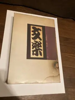 土門拳 文楽　1972年　駸々堂