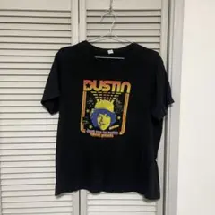 DUSTIN ブラック Tシャツ Lサイズ