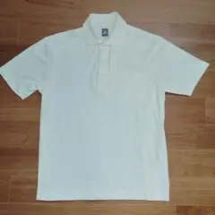 未使用　洋服の青山　ビジネス　ポロシャツ　オフホワイト　Ｍサイズ