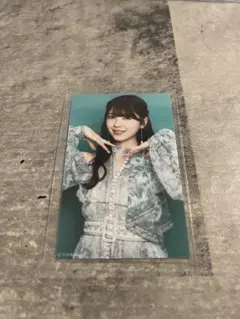 乃木坂46　筒井あやめ　ミニ生写真　ネーブルオレンジ