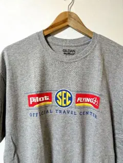 GILDAN グレー Tシャツ Pilot Flying J