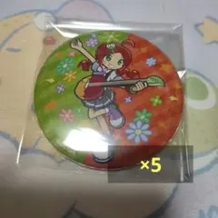 ぷよぷよクエスト カフェ 缶バッジ通常 オンステージのりんご