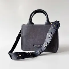 極美品♡　ブルーレーベルクレストブリッジ　2WAY　デニム　ショルダーバッグ