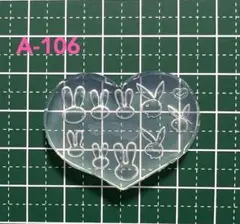 3Dネイルシリコンモールド 　A-106