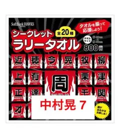 中村晃　ラリータオル　鷹祭summer boost
