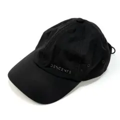 美品 DESCENTE 24AW cordura ストレッチキャップ ブラック