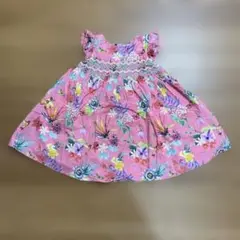 next花柄ワンピース