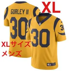 XL 正規品 NIKE NFL ラムズ ロサンゼルス ゲームシャツ 刺繍ジャージ