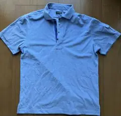 JOSEPH HOMME ボタン付きポロシャツ 青　サイズ50