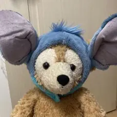 ダッフィー 被り物 着ぐるみ スティッチ 耳付きフード