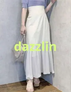 dazzlin レースアップスイッチングスカート　ダズリン M アイボリー