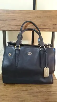 COACH コーチ レザー ハンドバッグ 36585