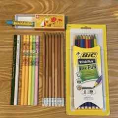 BIC Evolution Xtra-Fun 鉛筆 8本入り　その他