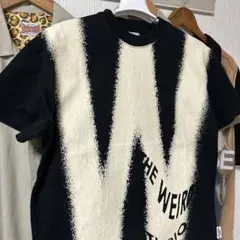 THE WEIRD・スプレーペイント・ブラック・Mサイズ