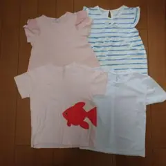 女の子 半袖シャツ 120