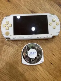 PSP 本体 ホワイト UMDディスク付き