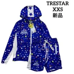 ⭐️新品　TRESTAR トレスター　ラッシュガード　上下セット　青　XXS＊QG