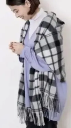 【美品】JOURNAL STANDARD カシミヤ100%大判ストール