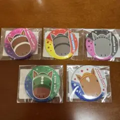 サラブレッドコレクション缶バッジ5個セット