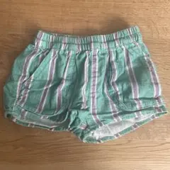 MARKY'S マーキーズ 緑紫ストライプショートパンツ