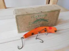 希少、美品！オールド ルアー HELIN TACKLE フラットフィッシュ
