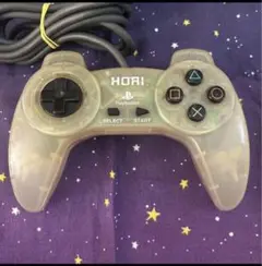 PS1 PS2 HORIコントローラー　動作確認済　クリア