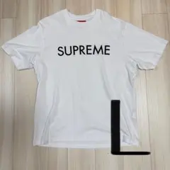 Supremeシュプリーム 25SS Capital S/S Top 白L