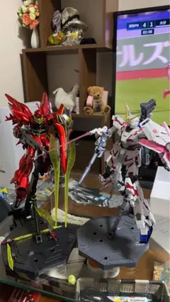 mgユニコーン　チタニウムフィニッシュとシナンジュ　チタニウムフィニッシュセット