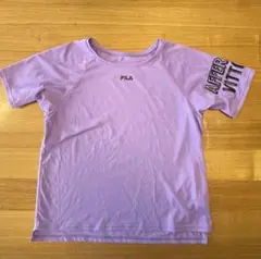 FILA ラベンダー ラッシュガード Tシャツ 、160サイズ