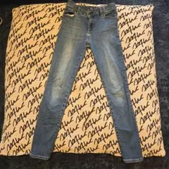 Gap デニムスキニーストレッチパンツ　140 ウエスト調整付き