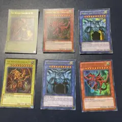 遊戯王 神のカードセット 3種✖️2